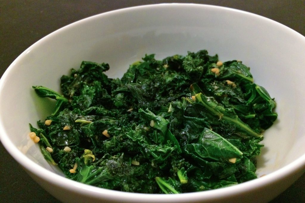 StirFried Kale Meal for the busy